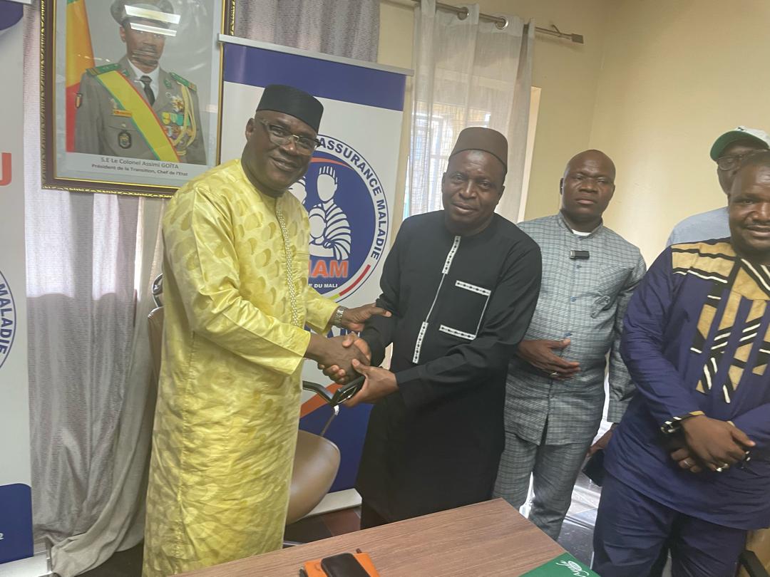 Visite de travail du président de la confédération des sociétés coopératives des producteurs de coton du Mali à la CANAM